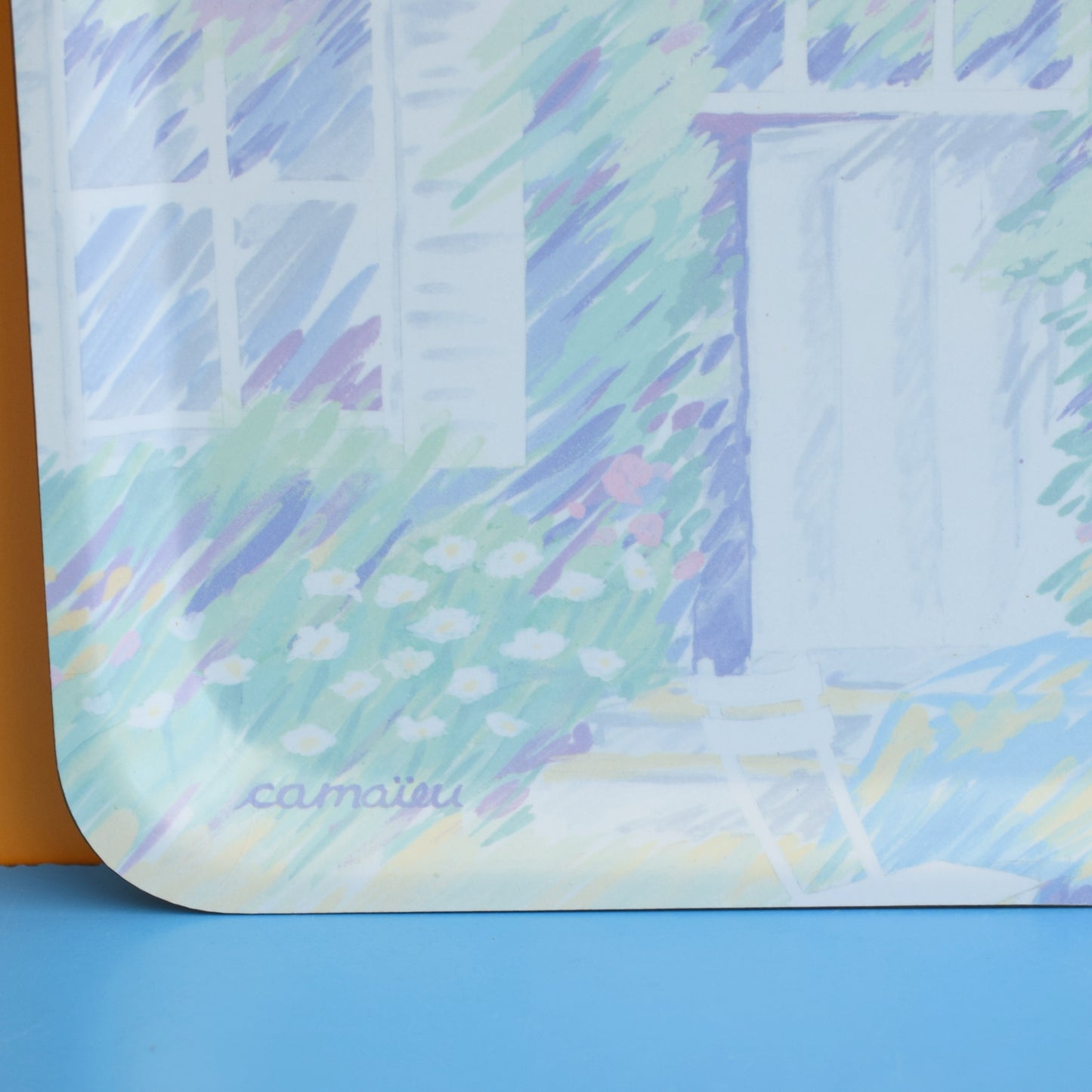 Vintage 1960s Melamine Plastic - Pastel Shades by Vintage