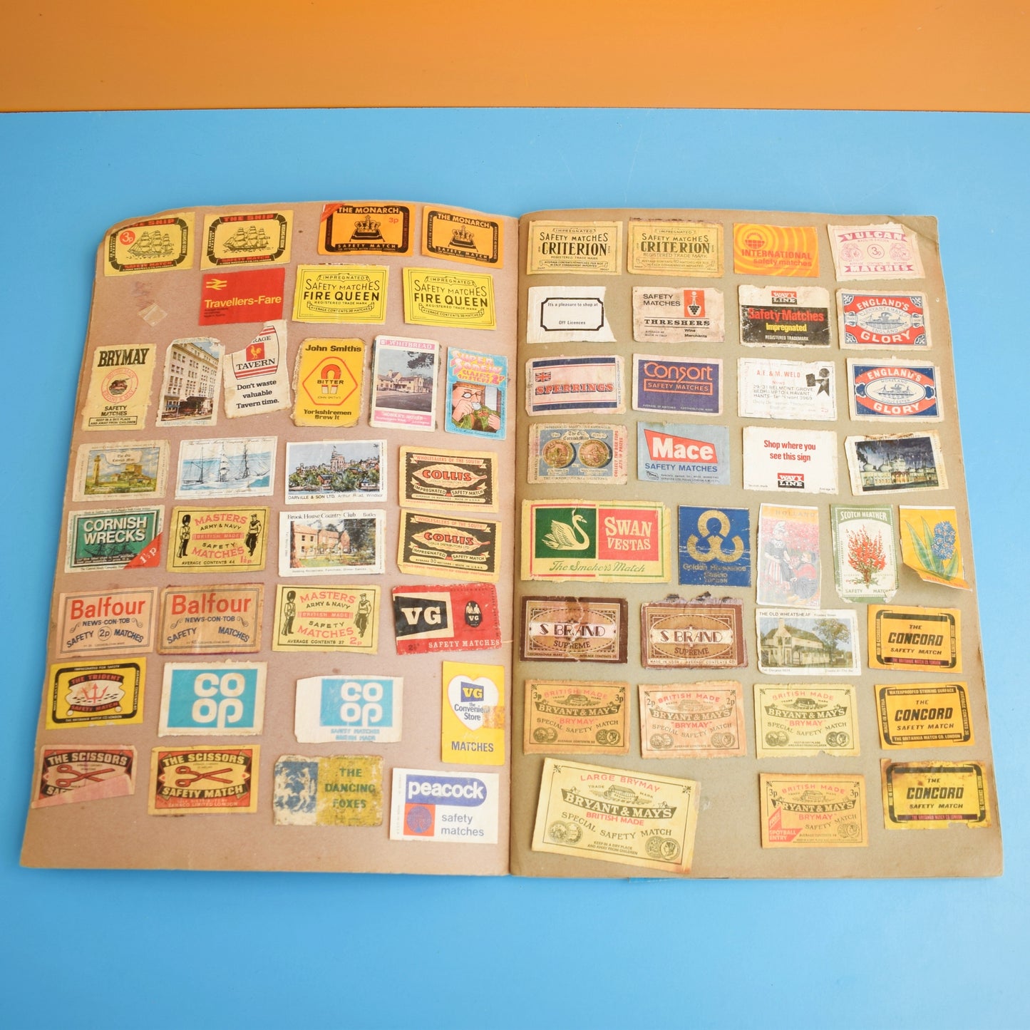 Vintage 1970s Matchbook Covers / Owl Scrapbook By Erika - Amazing Designs by Vintage