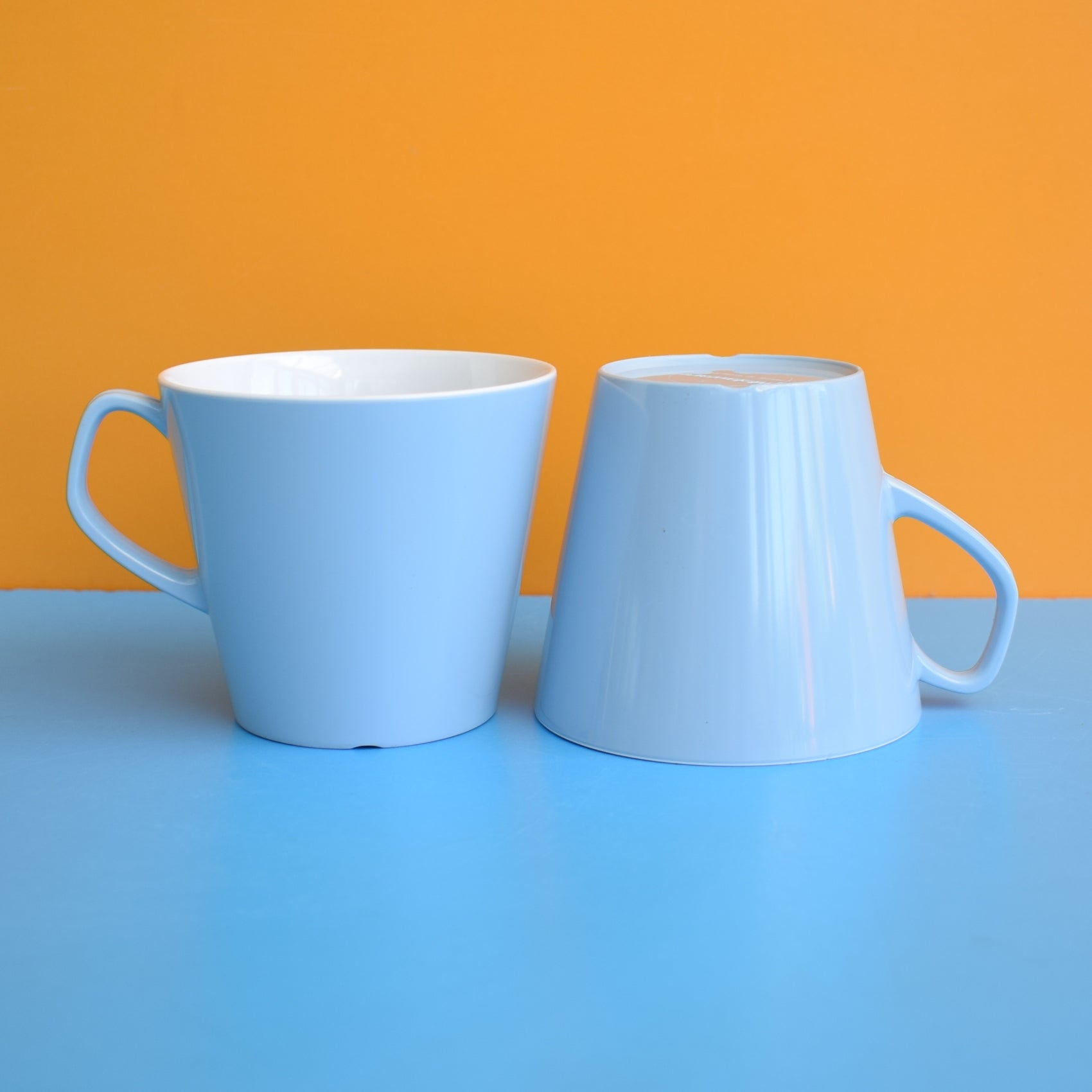 Vintage 1960s Melamine Plastic - Pastel Shades by Vintage