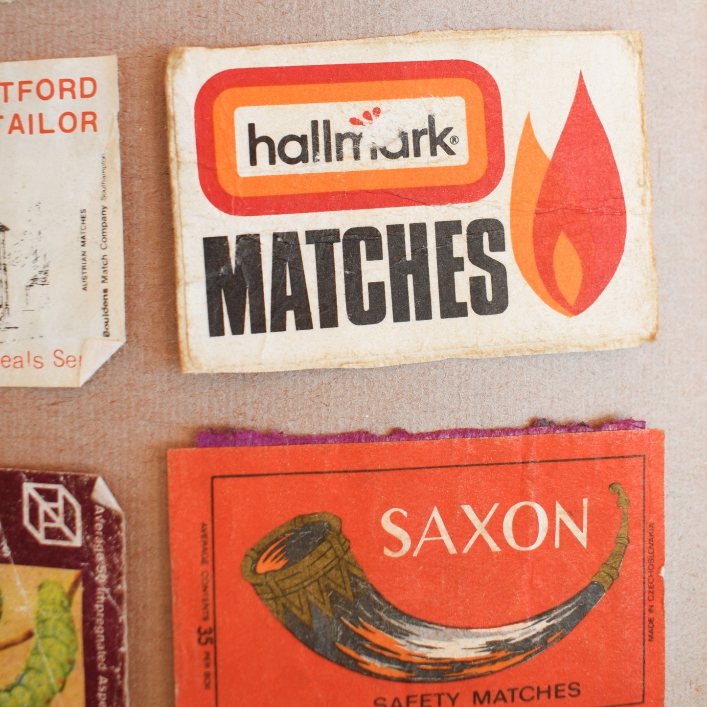 Vintage 1970s Matchbook Covers / Owl Scrapbook By Erika - Amazing Designs by Vintage