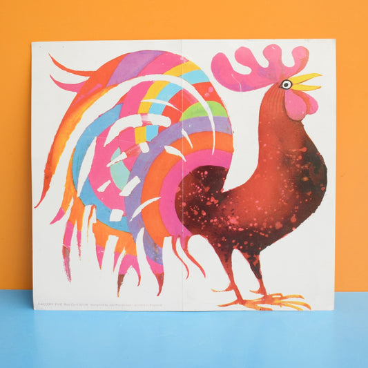 Vintage 1970s Postcard/ Greeting Card - Jan Pienkowski by Pineapple Retro