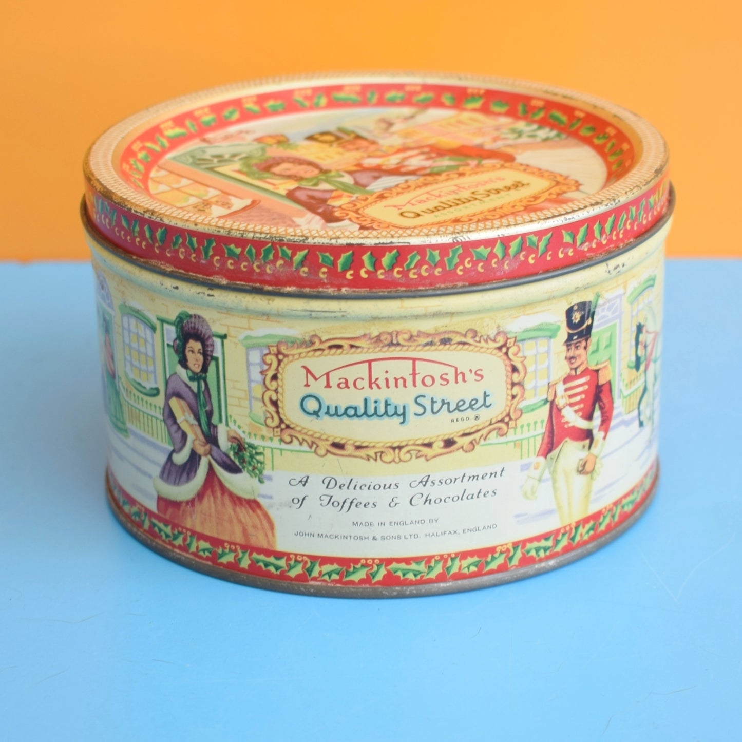 Vintage 1950s 60s 70s/ 90s Quality Street Chocolate Sweet Tins