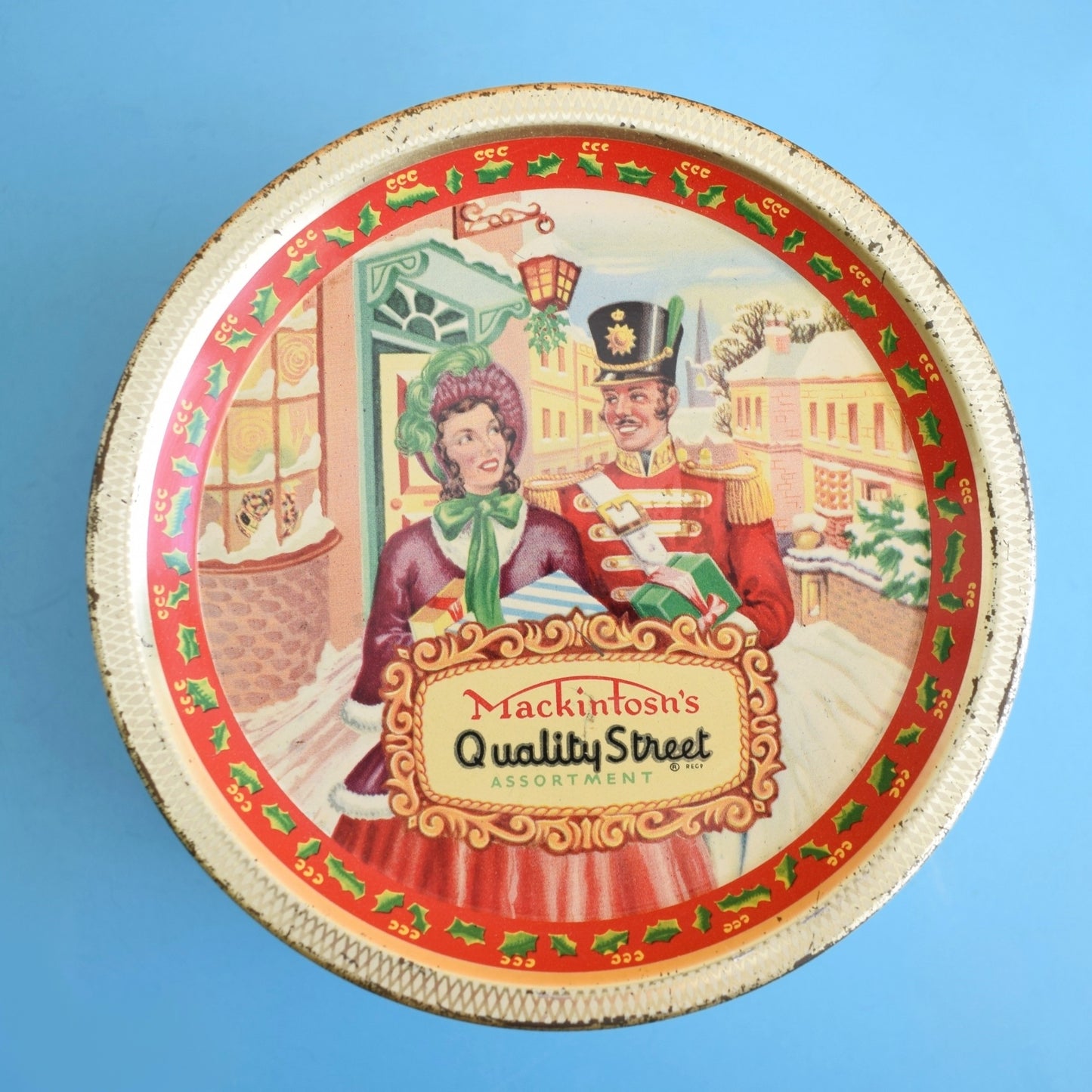 Vintage 1950s 60s 70s/ 90s Quality Street Chocolate Sweet Tins