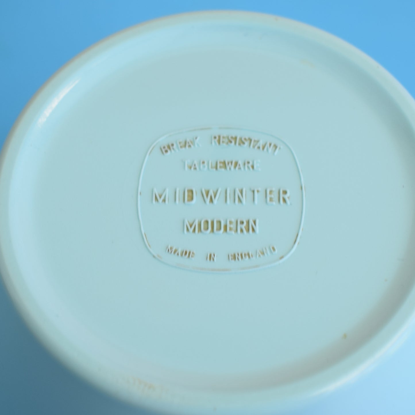 Vintage 1960s Melamine Plastic - Pastel Shades by Vintage