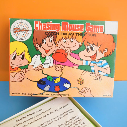 Vintage 1970s Chasing Mouse Game