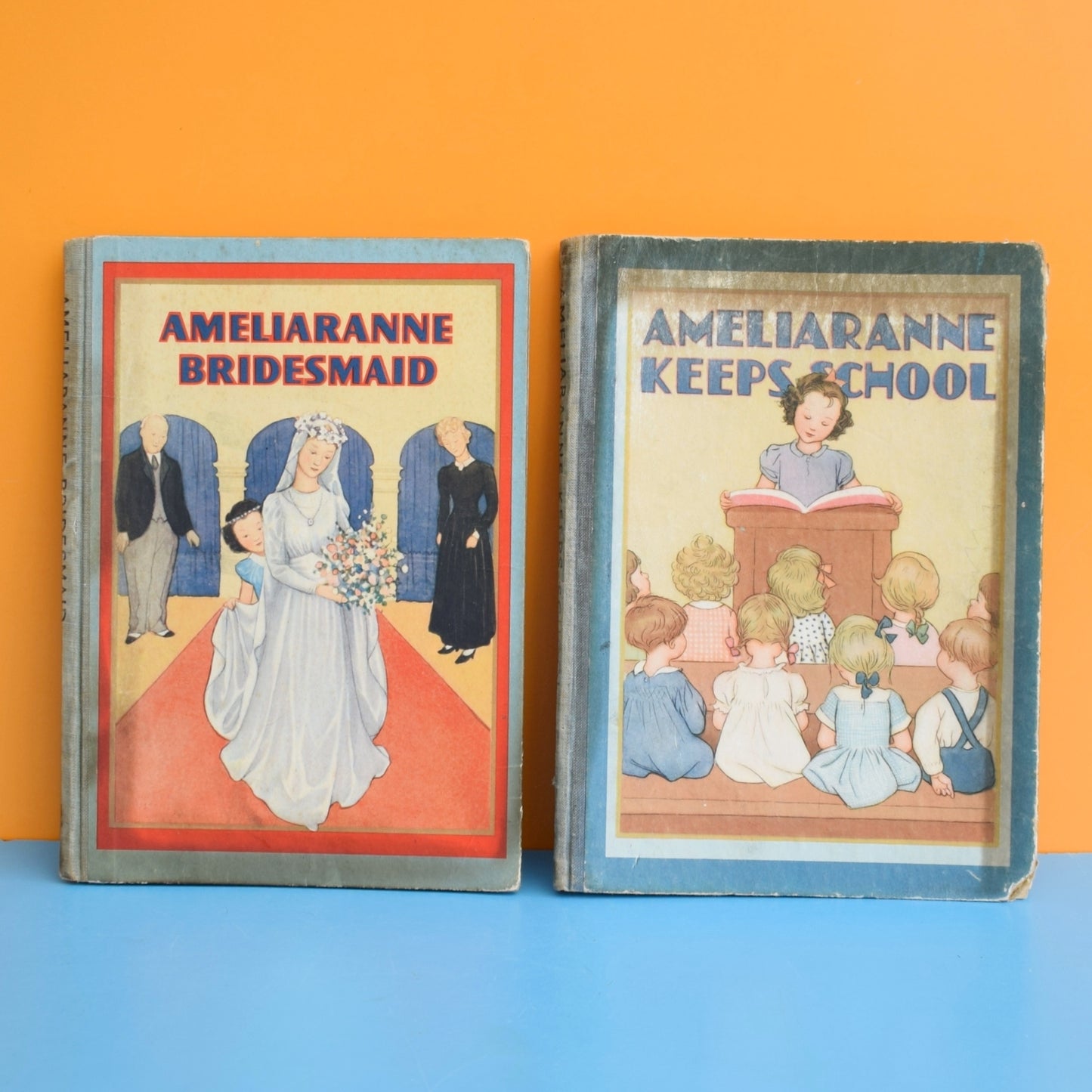 Vintage 1940s Books - Ameliaranne Bridesmaid / Keeps School