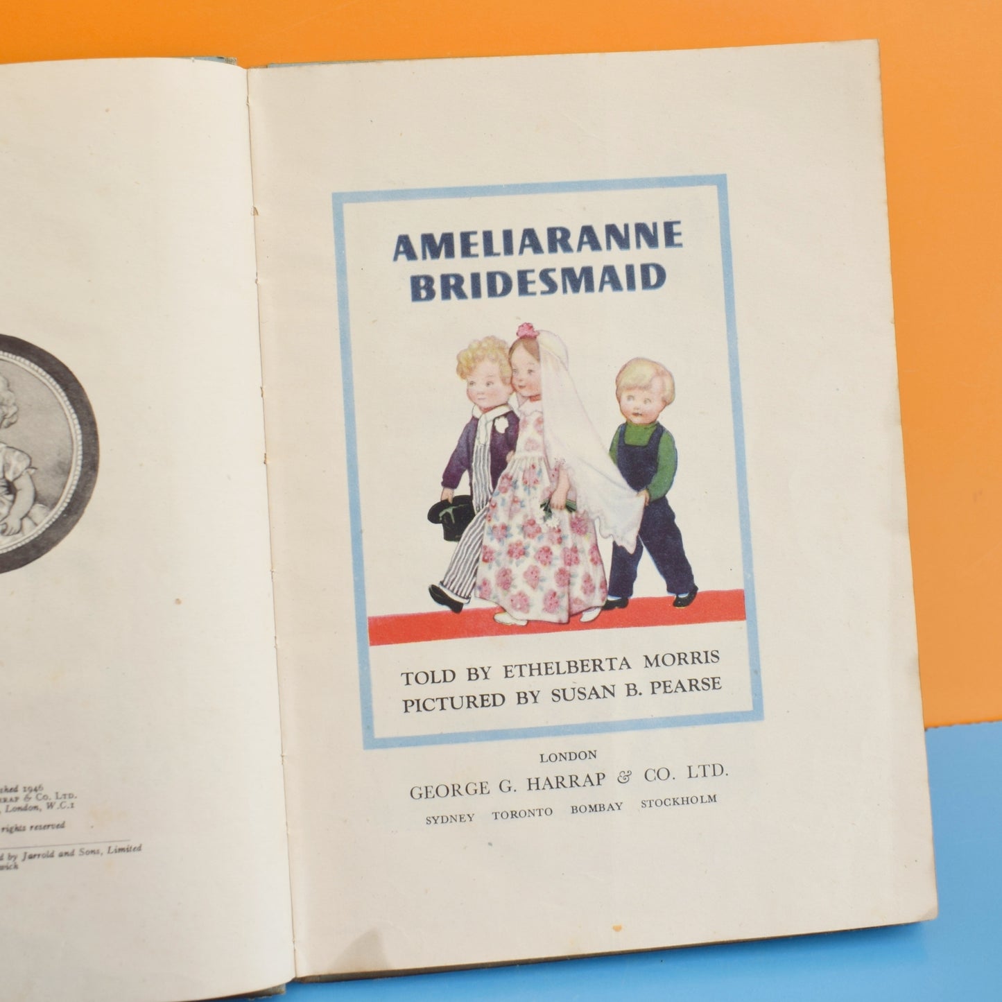 Vintage 1940s Books - Ameliaranne Bridesmaid / Keeps School