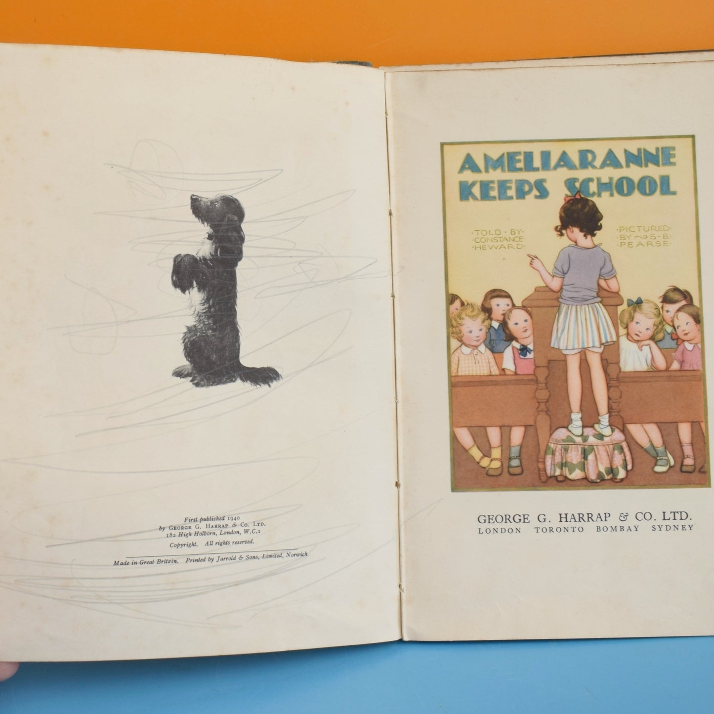 Vintage 1940s Books - Ameliaranne Bridesmaid / Keeps School