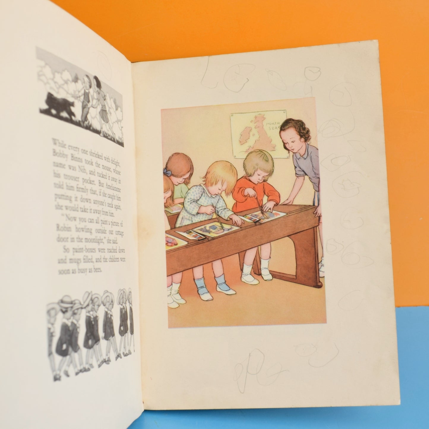 Vintage 1940s Books - Ameliaranne Bridesmaid / Keeps School