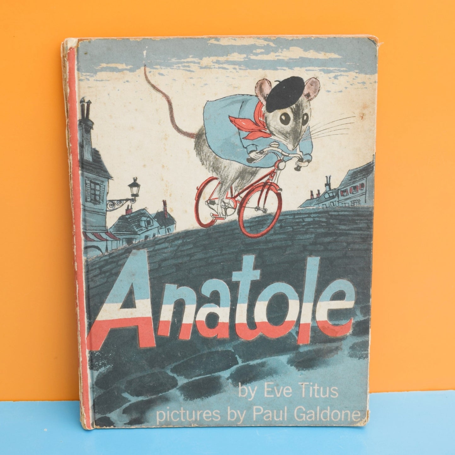 Vintage 1950s Book - Anatole by Eve Titus / Paul Galdone by Pineapple Retro