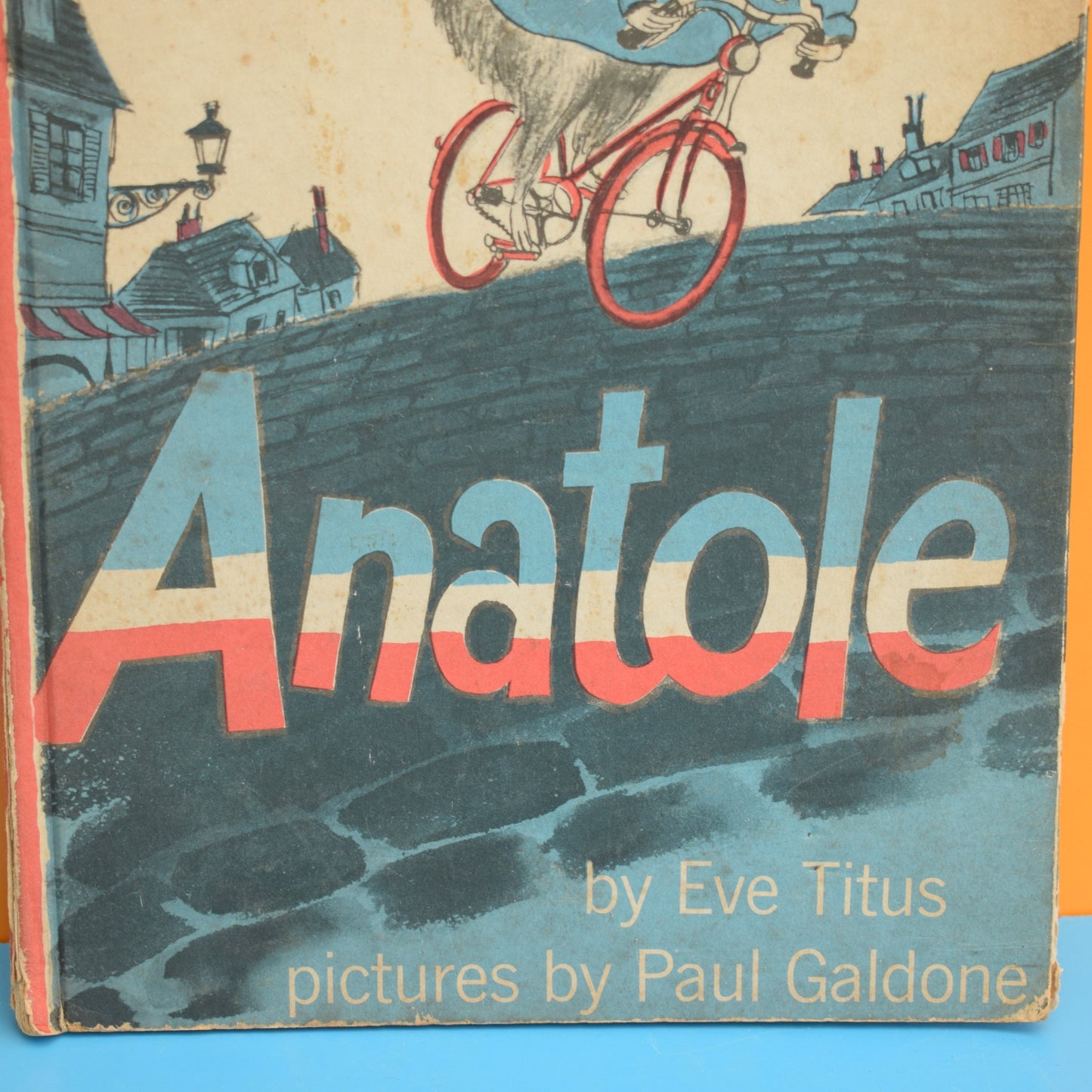 Vintage 1950s Book - Anatole by Eve Titus / Paul Galdone by Pineapple Retro