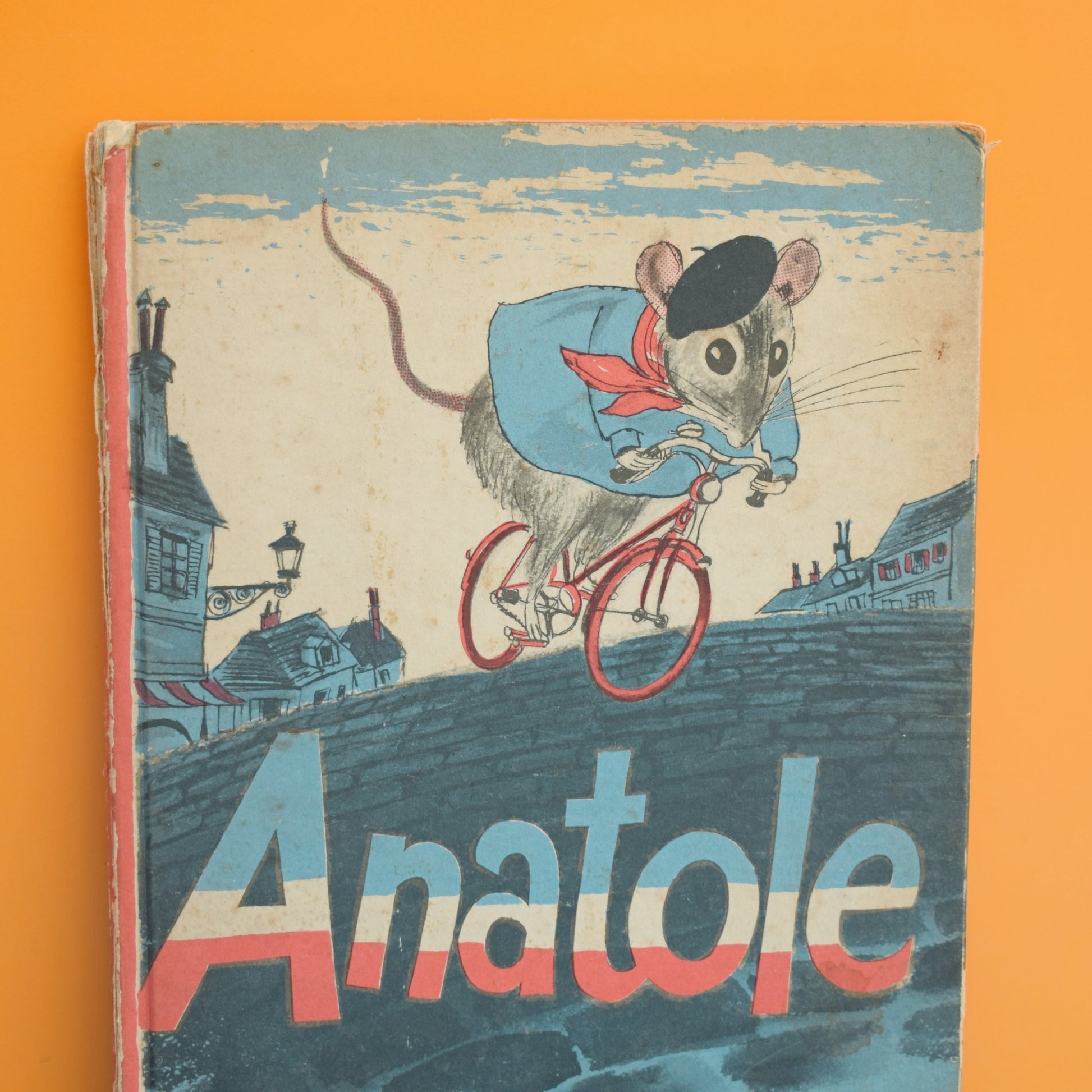 Vintage 1950s Book - Anatole by Eve Titus / Paul Galdone by Pineapple Retro