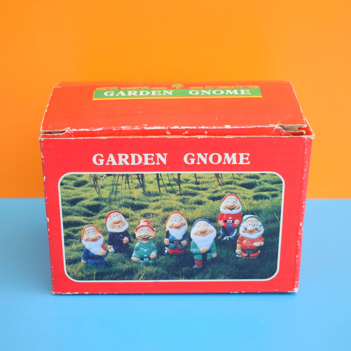 Vintage 1990s Ceramic Gnome - Snow White/ Seven Dwarfs - Boxed by Pineapple Retro