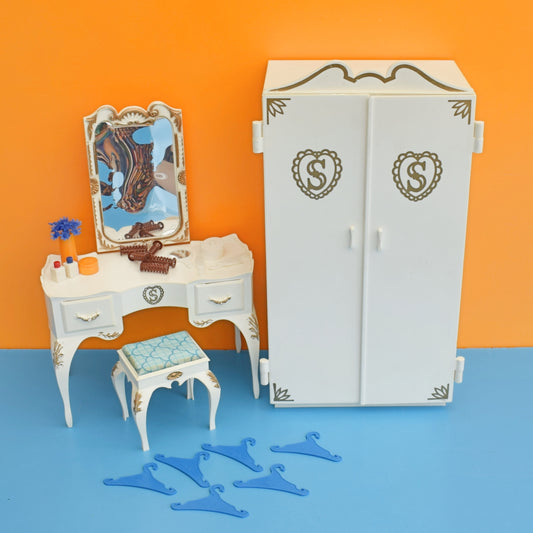 Vintage 1970s Sindy Doll Bedroom Set by Pineapple Retro
