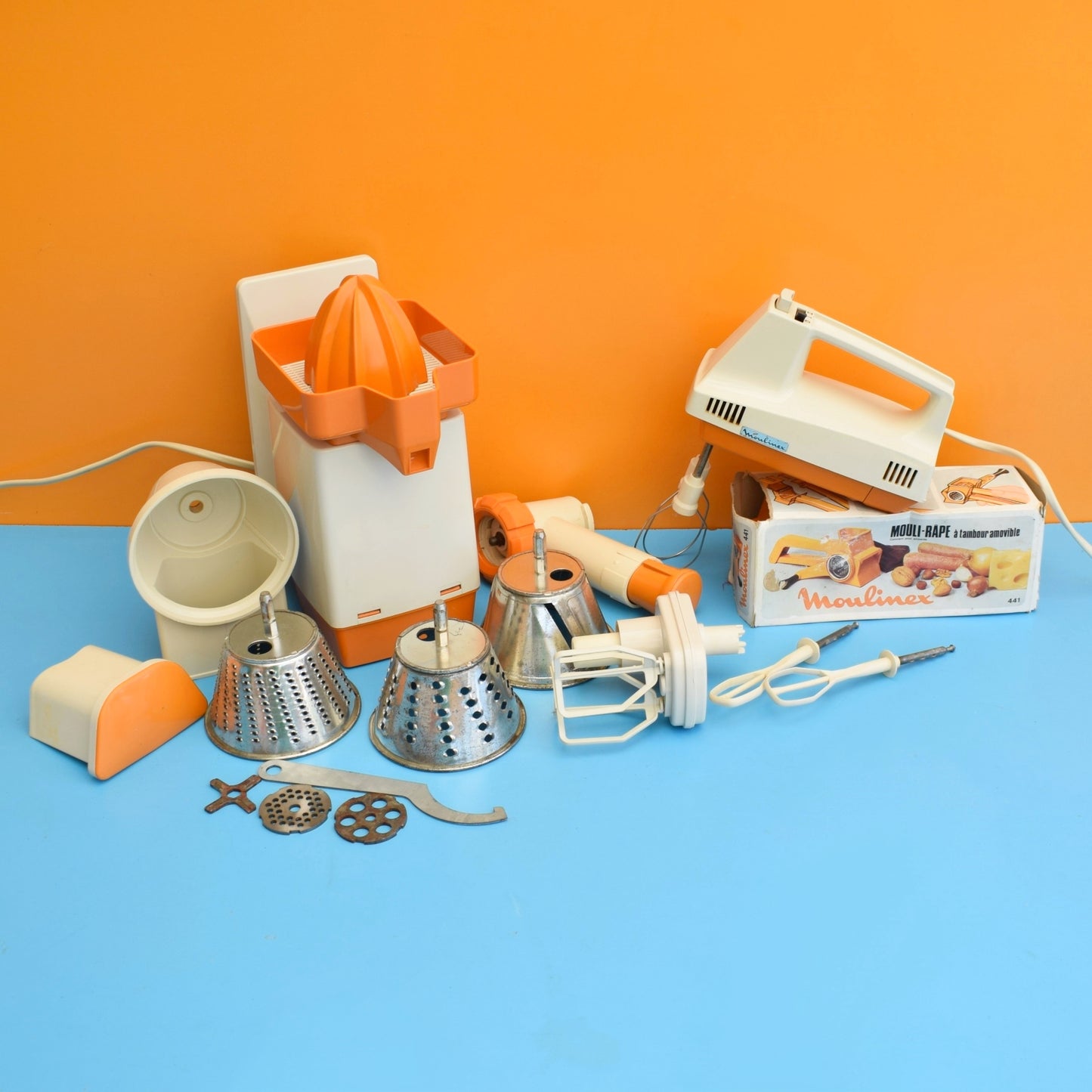 Vintage 1970s Moulinex -Kitchen Equipment - Great Props by Vintage