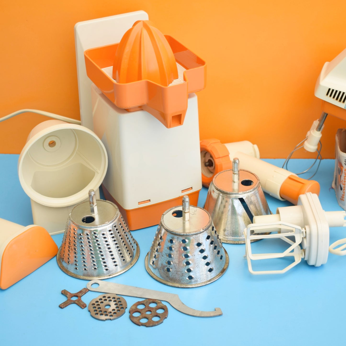 Vintage 1970s Moulinex -Kitchen Equipment - Great Props by Vintage