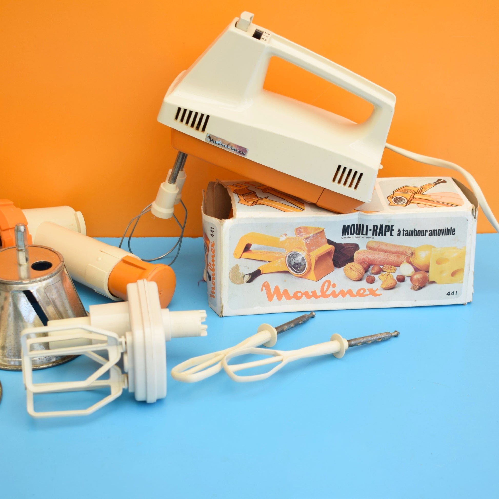 Vintage 1970s Moulinex -Kitchen Equipment - Great Props by Vintage