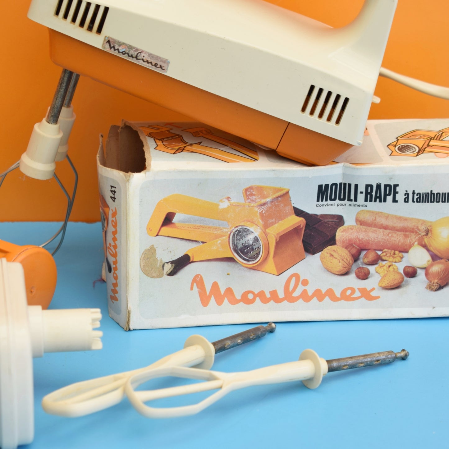 Vintage 1970s Moulinex -Kitchen Equipment - Great Props by Vintage