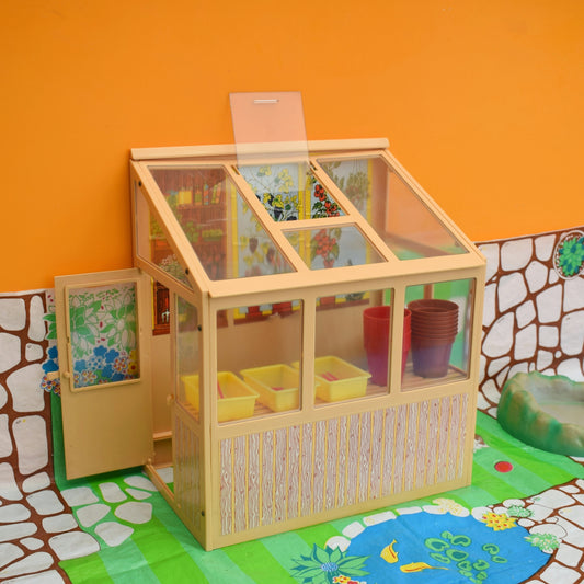 Vintage 1970s Sindy Doll Country Garden Greenhouse Set