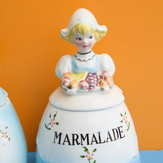Vintage 1950s Fairylite Dutch People Tableware by Vintage