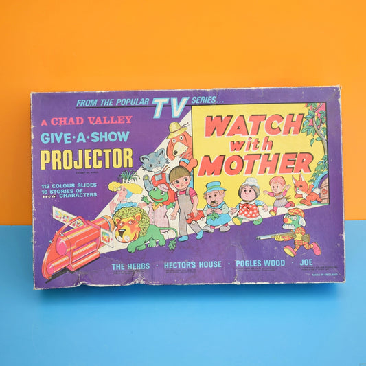 Vintage 1960s Projector /Slides - Watch With Mother by Vintage