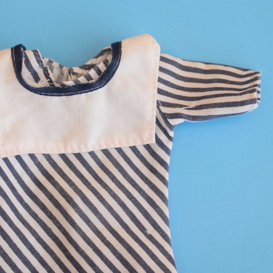 Vintage 1980s Sindy Party Girl- Sailor Dress