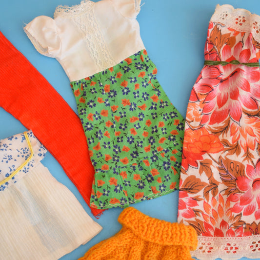 Vintage 1970s/ 80s Sindy Mixed Lot - Brights