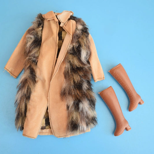 Vintage 1970s Barbie 'Suede & Fur' Coat