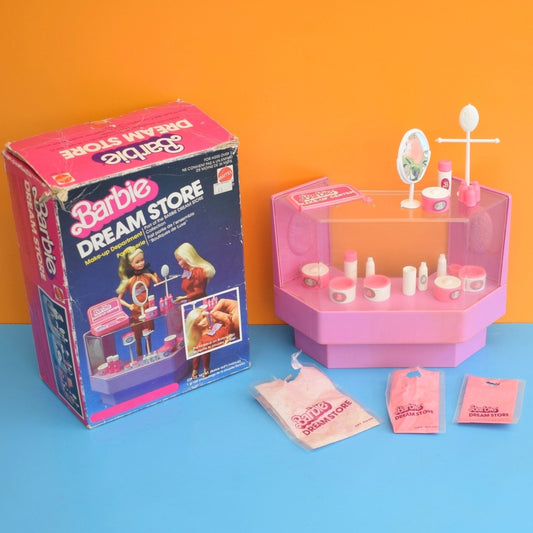 Vintage 1980s Barbie Dream Store- Make-Up Department- Boxed