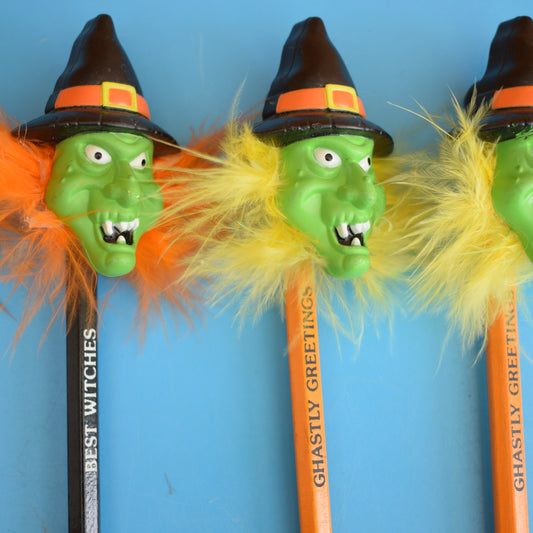 Vintage 1990s Russ Halloween Pencils/ Toppers