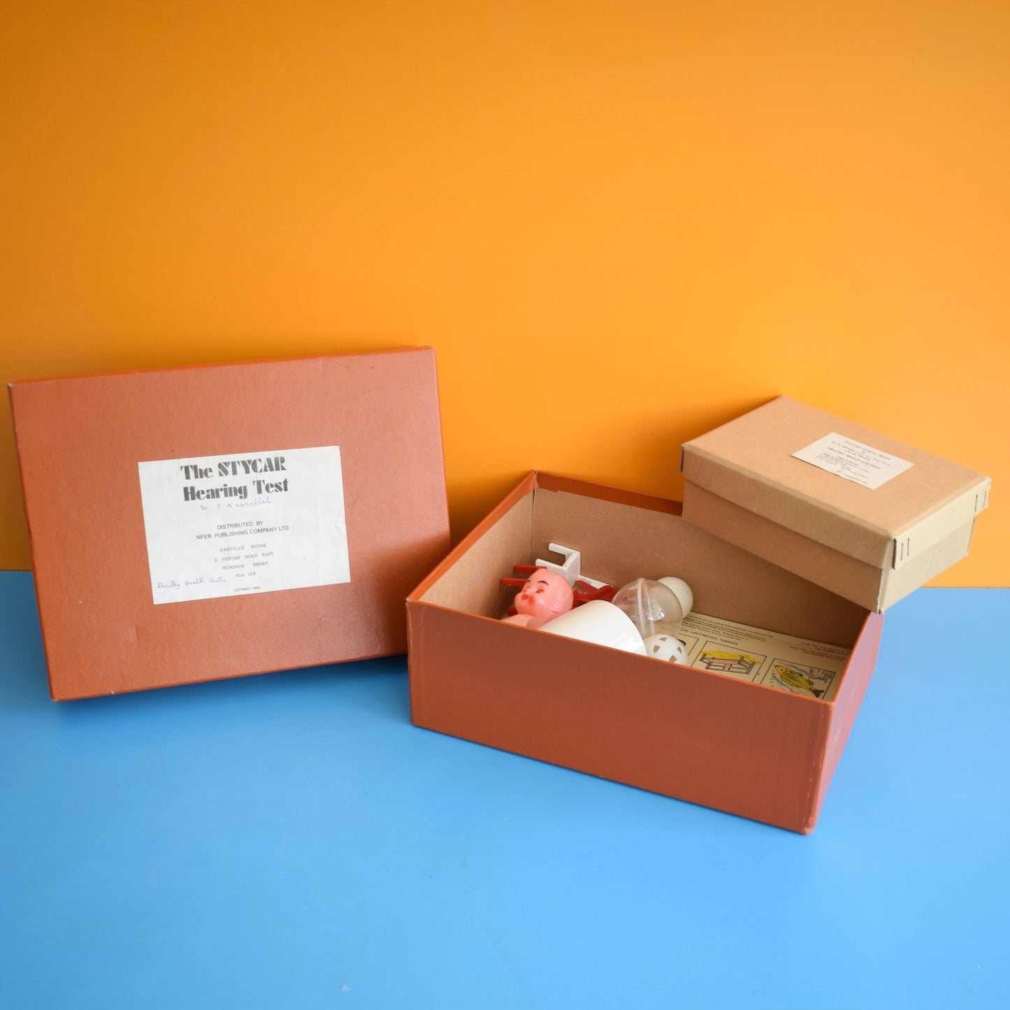 Vintage 1960s The Stycar Hearing & Vision Test Kit