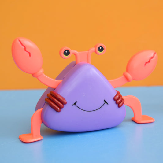 Vintage 1990s T.T Wind Up Crab Toy