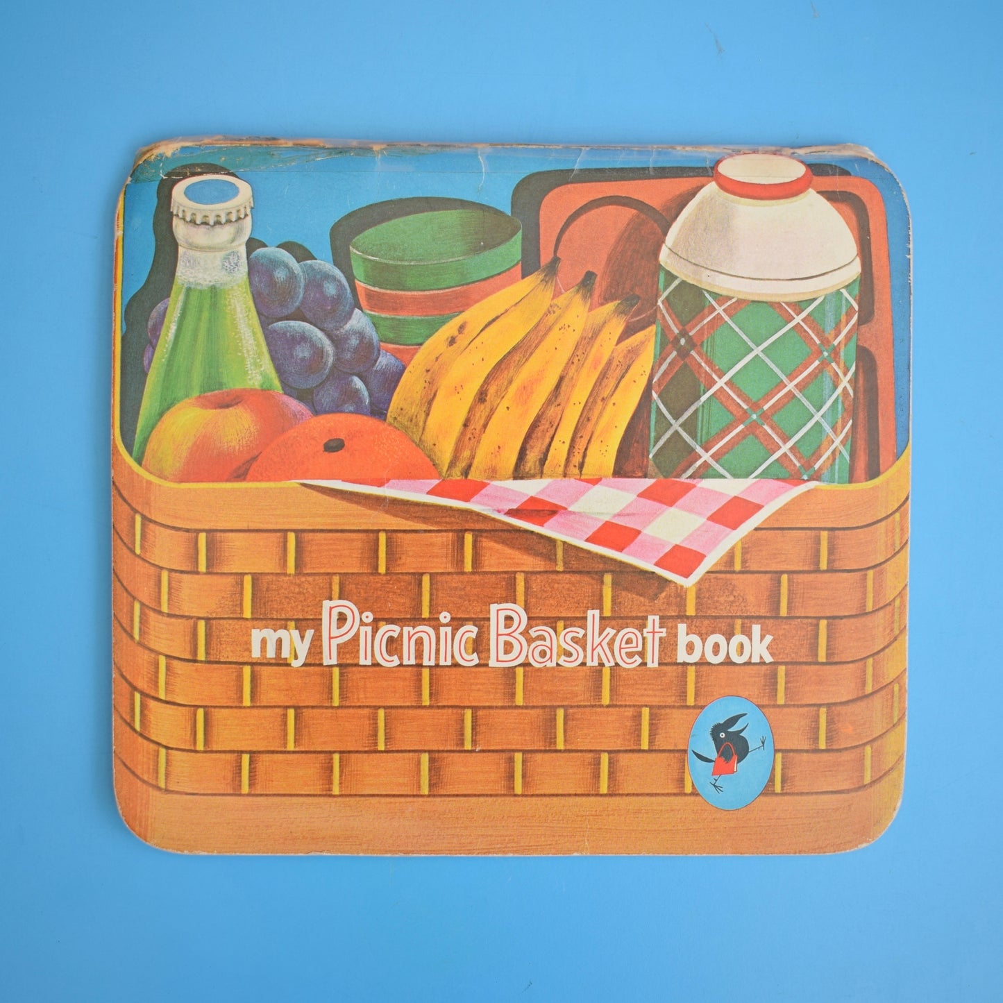 Vintage 1960s My Picnic Basket Book - kids