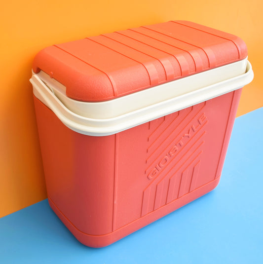 Vintage 1970s Hard Cool box - Blood Orange by Vintage