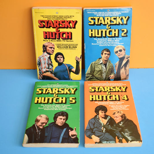 Vintage 1970s  Books x4 - Starsky & Hutch