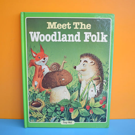 Vintage 1980s Books - The Woodland Folk