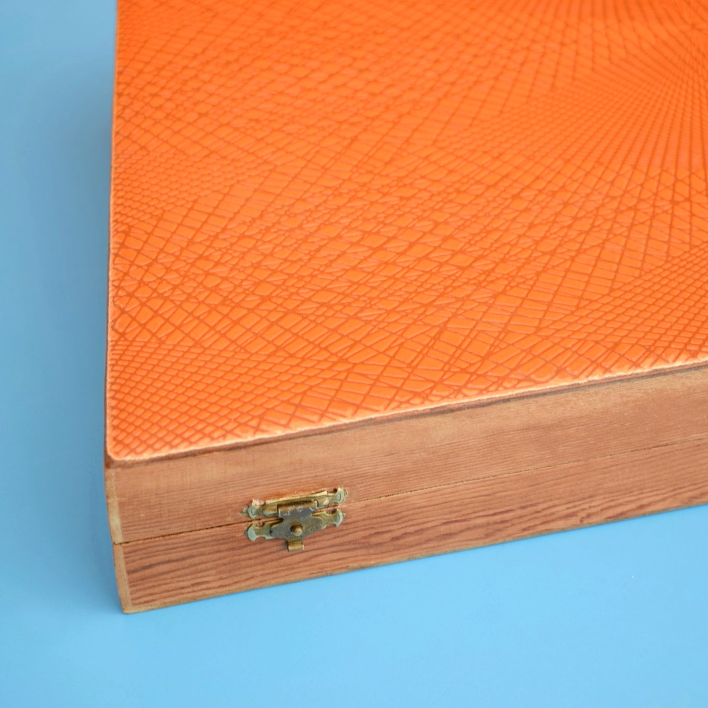 Vintage 1960s Teak Glosswood Cutlery Canteen - Holland  - Unique