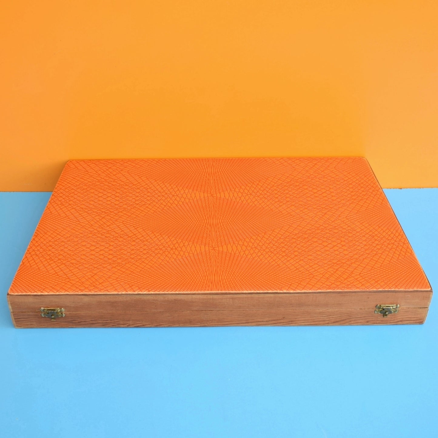 Vintage 1960s Teak Glosswood Cutlery Canteen - Holland  - Unique