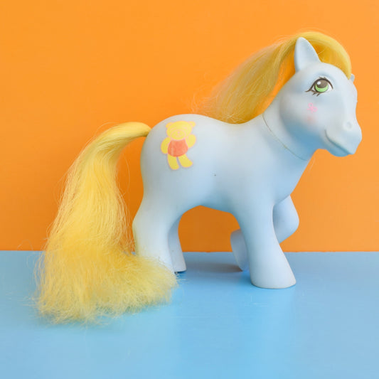 Vintage 1980s My Little Pony - Cuddles - Magic Messege