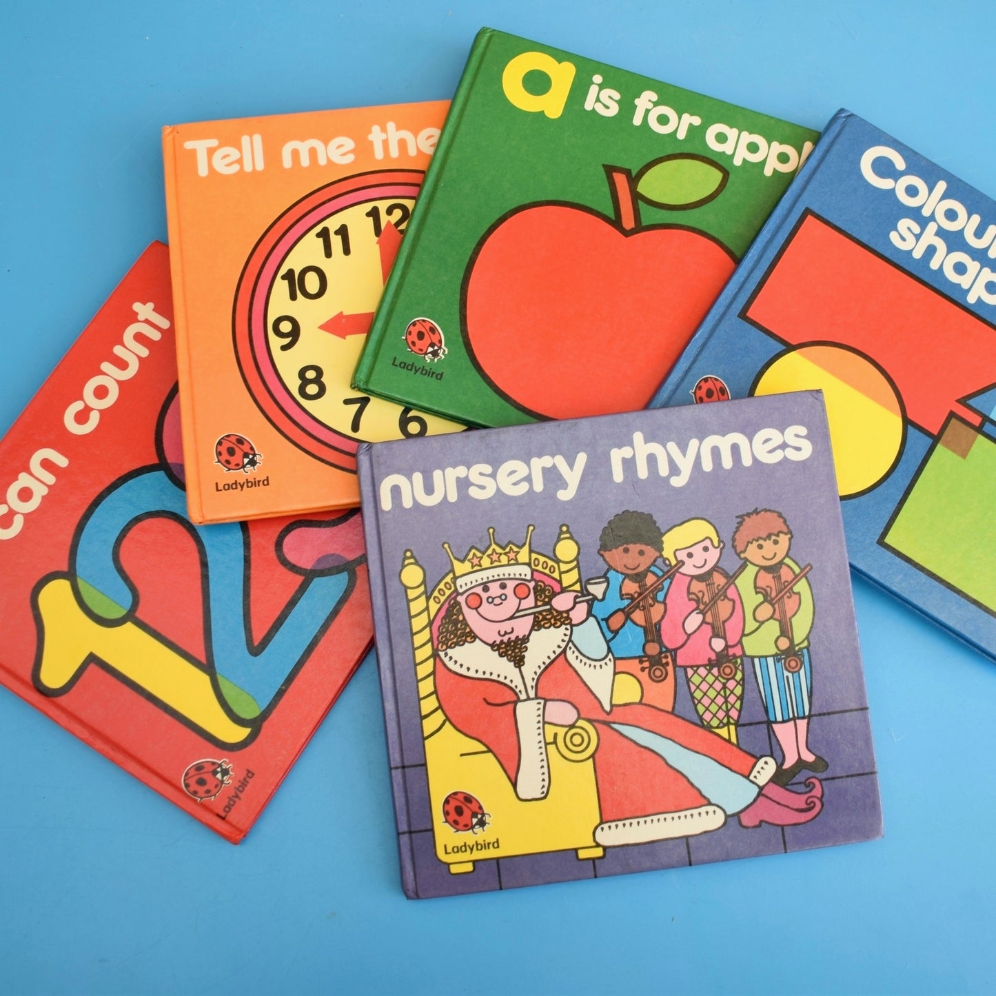 Vintage 1980s Ladybird Books -  Box Of Books For Beginners - Lynn Grundy