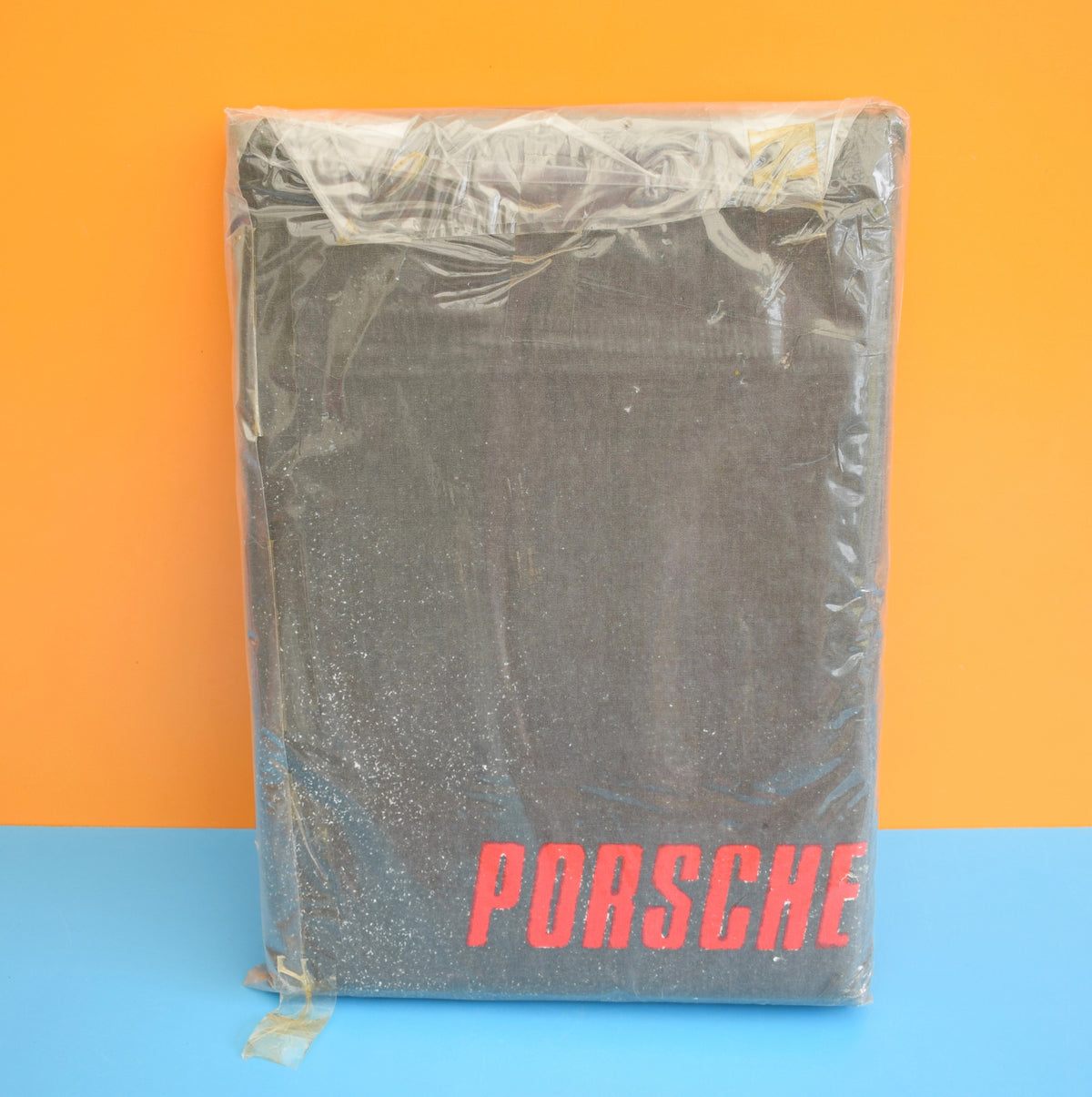 Vintage 1980s Single Duvet Set - Porsche 959 Car - Unused by Vintage