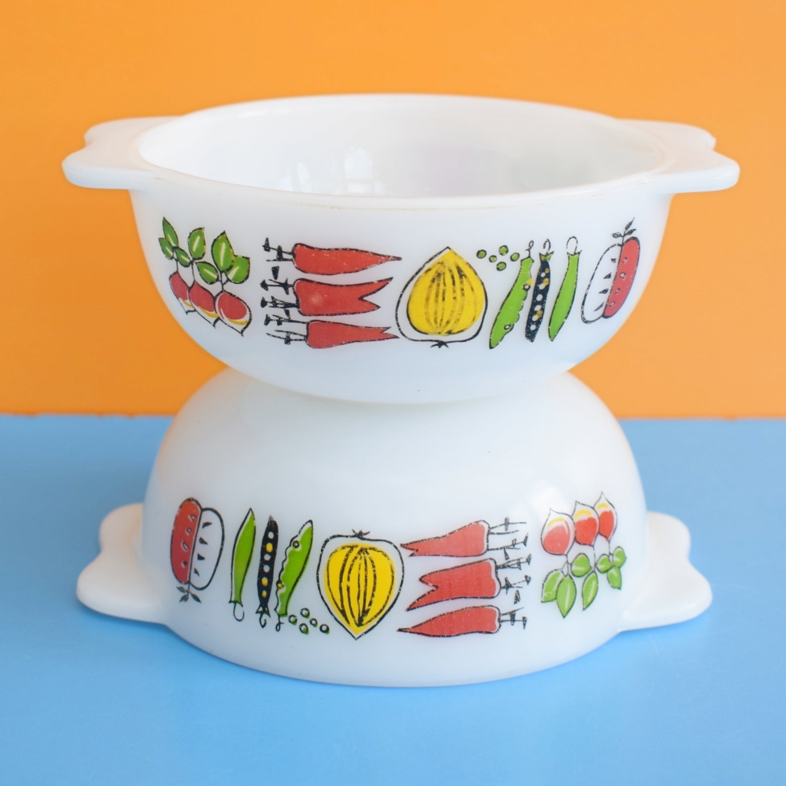 Vintage 1960s Pyrex Mini Dish - Harvest Pattern – Pineapple Retro