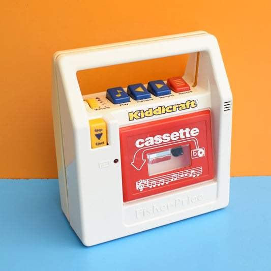 Vintage 1990s Fisher Price Cassette Player