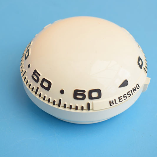 Vintage 1970s Kitchen Timer- Blessings