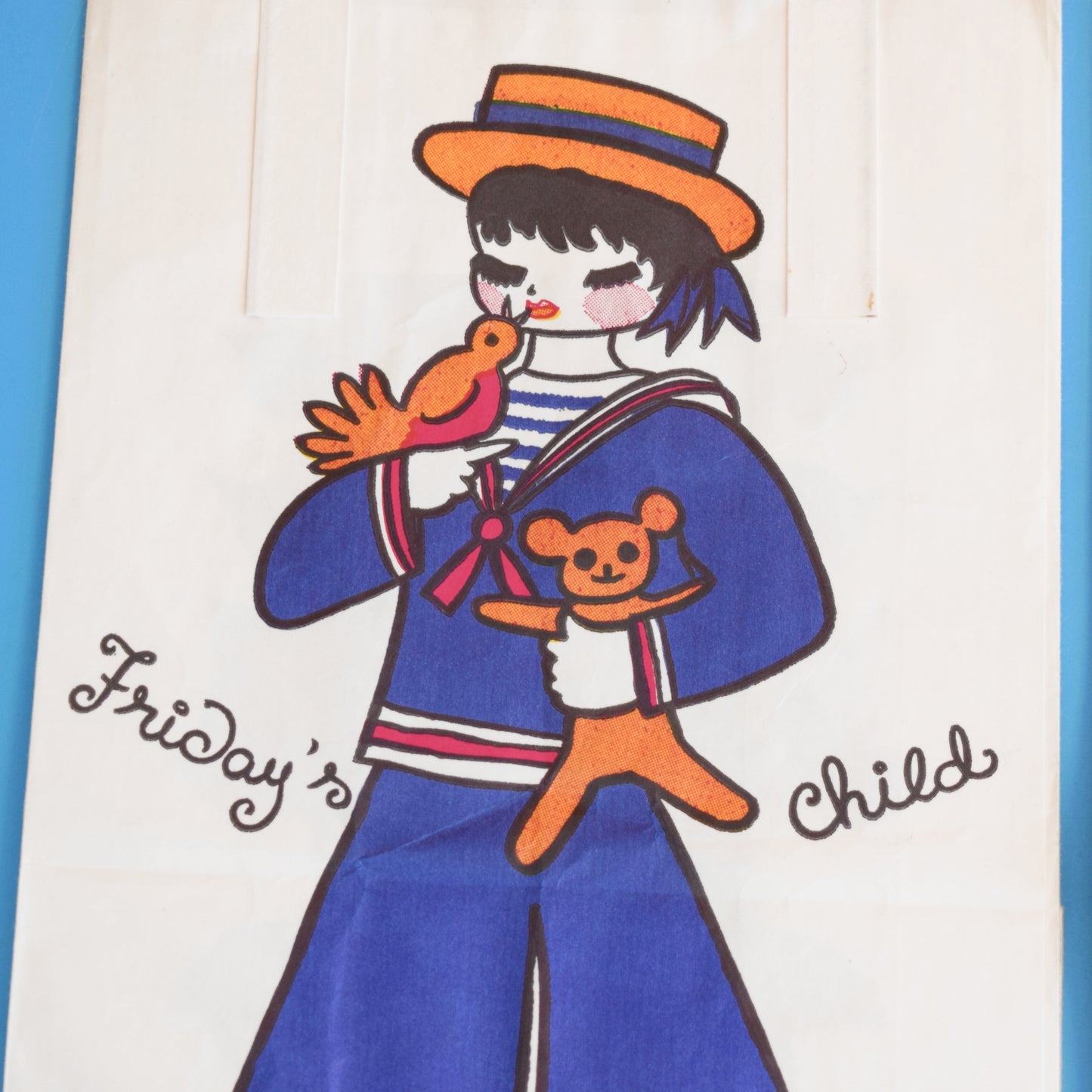 Vintage 1970s Paper Bags - by Liz Reber - Days Of The Week by Eric's Cards