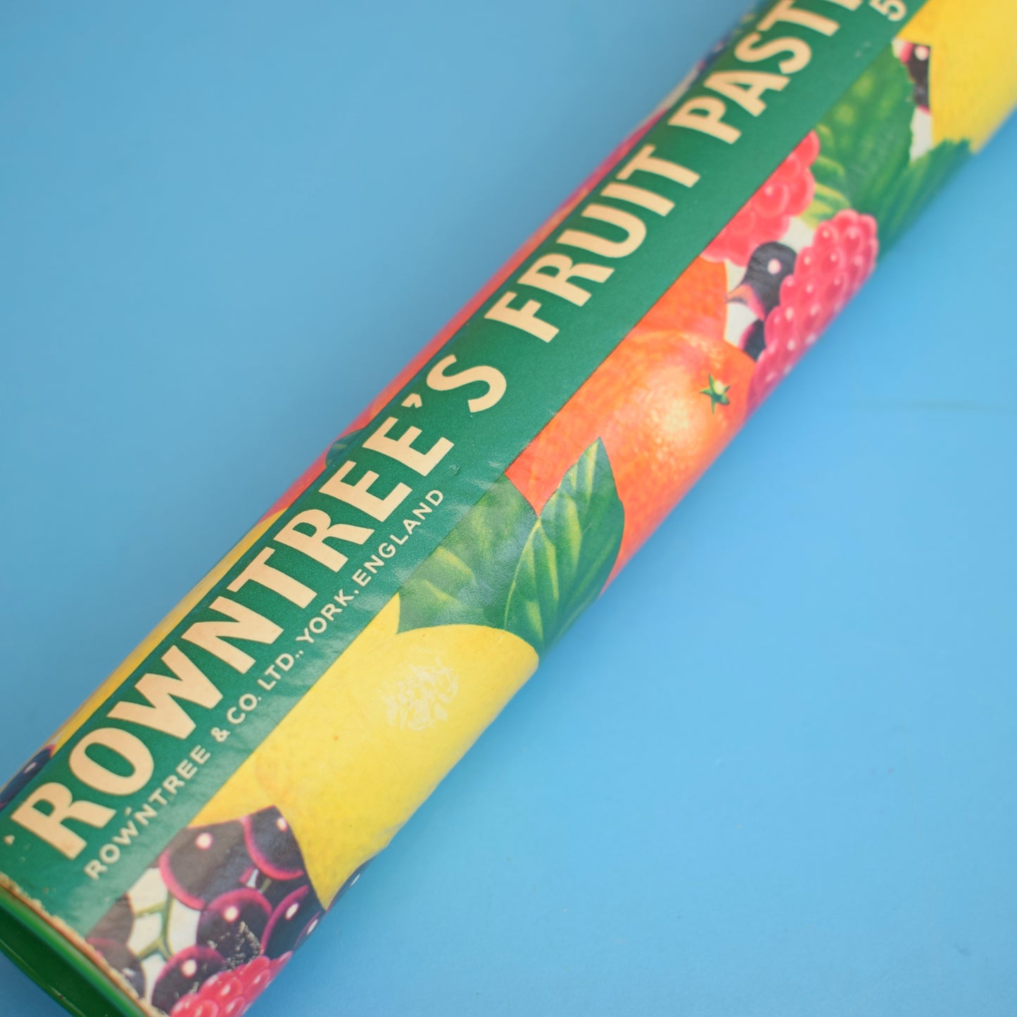 Vintage 1960s Rowntree's Fruit Pastilles Tube