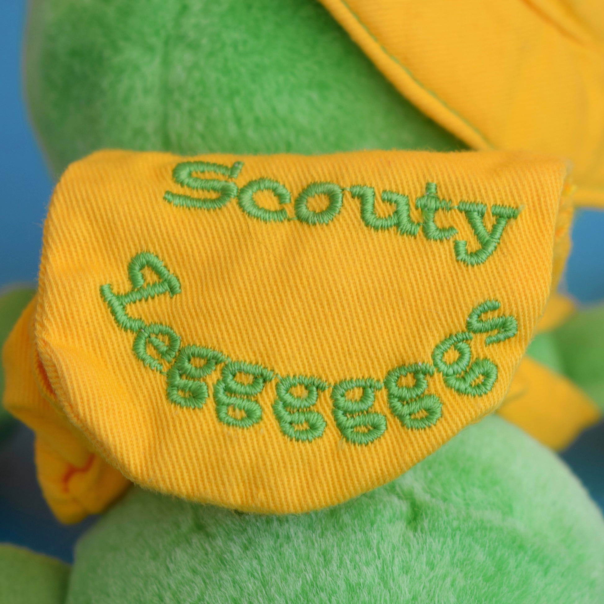 Vintage 1980s Lots-a-Lots-a-Legs Plush Caterpillar Toy - Scouty Legs by Vintage