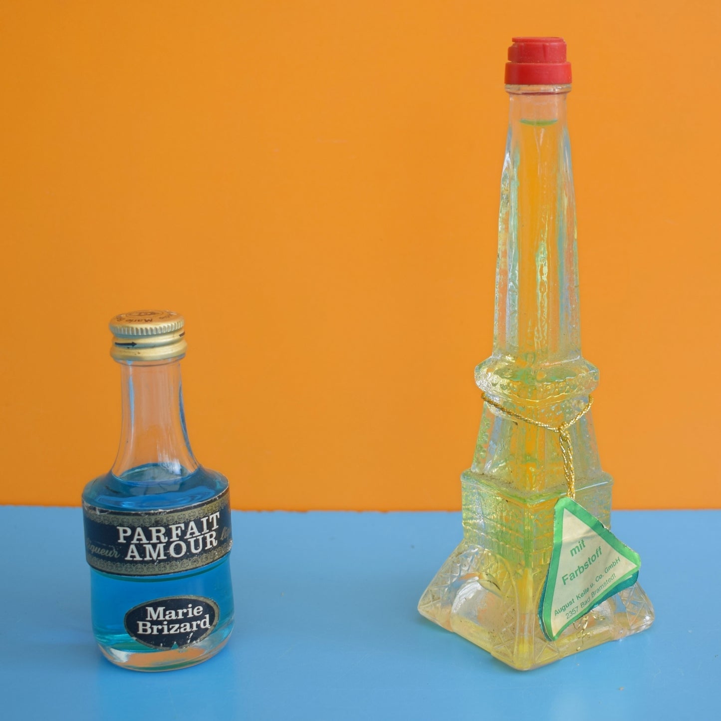 Vintage 1960s Bottle Miniatures - Bar Display