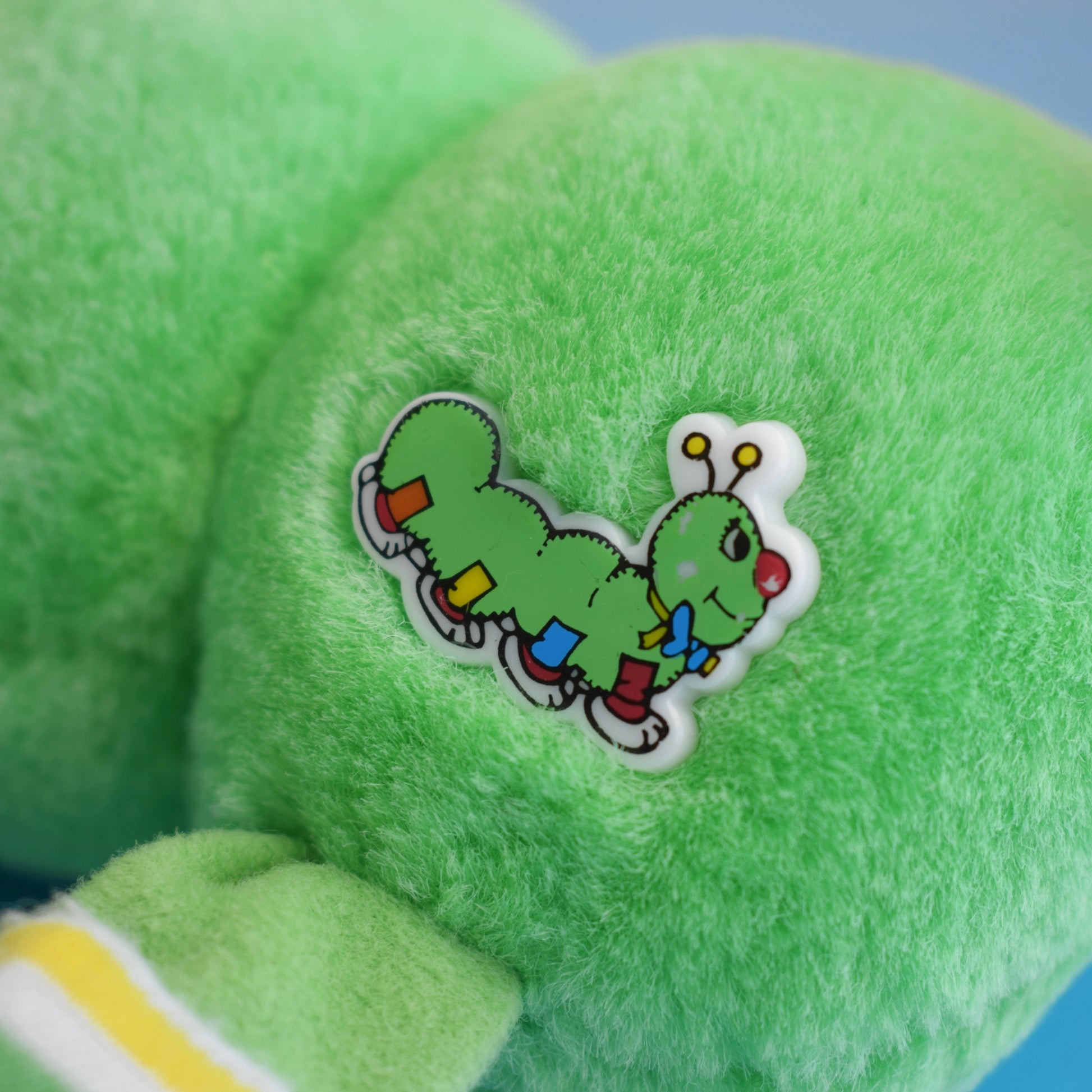 Vintage 1980s Lots-a-Lots-a-Legs Plush Caterpillar Toy - Scouty Legs by Vintage