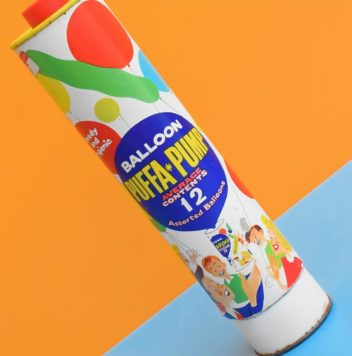 Vintage 1970s Balloon Pump - Great Graphics by Pineapple Retro